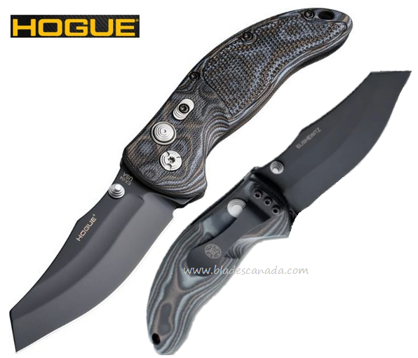 Hogue EX-04 Folding Knife, 154CM Wharncliffe, G-Mascus, 34469